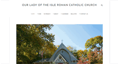 Desktop Screenshot of ourladyoftheisle.org